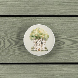 Watercolor Fairytale Princess Whimsical Keramikknauf