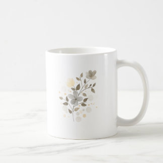 Watercolor Farmhouse Sage Green and Beige Modern Kaffeetasse