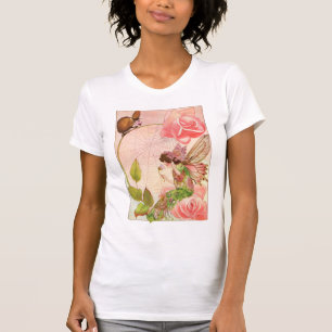 Watercolor-Fee - Damen-T - Shirt