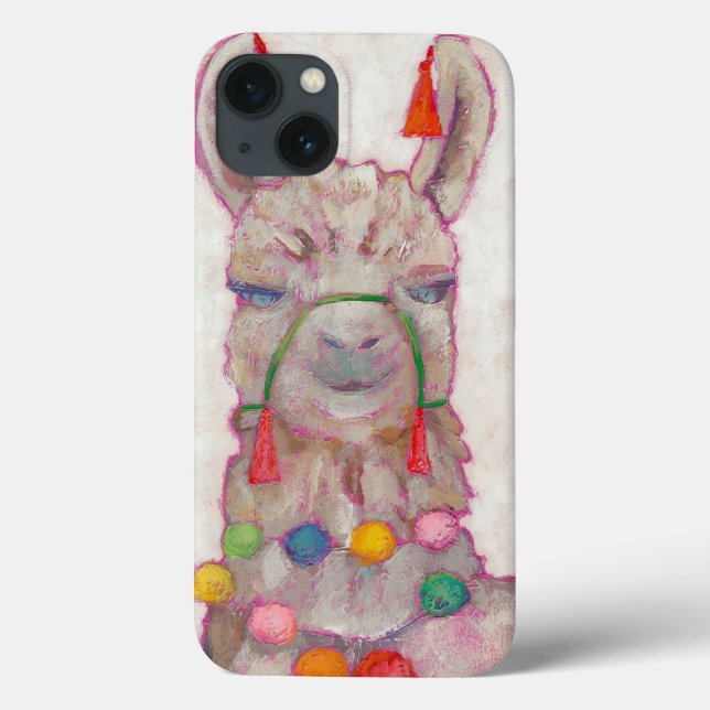 Watercolor Festival Llama Case-Mate iPhone Hülle (Rückseite)