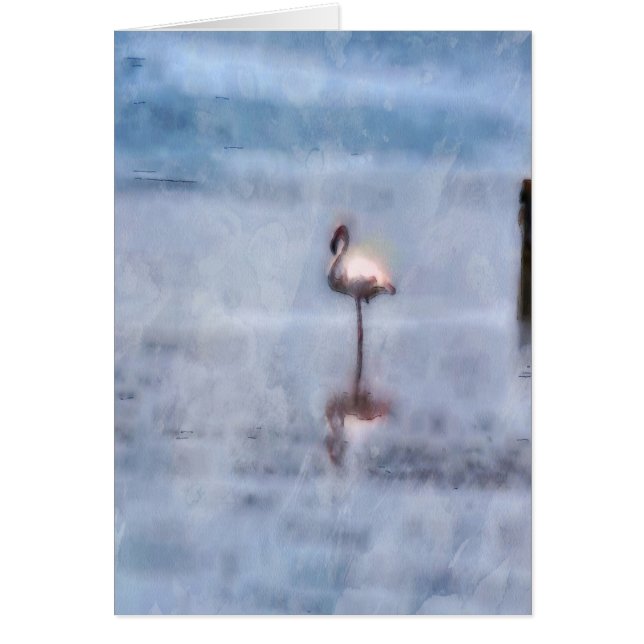 Watercolor Flamingo (Vorne)