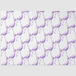 Watercolor Flamingo Series Design 12 Seidenpapier