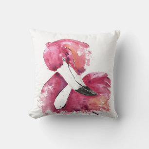 Watercolor Flamingo spendet Lover   Flamingo Lover Kissen