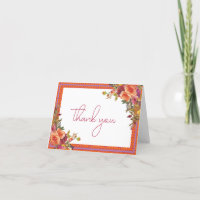 Watercolor Floral Fuchsia Bridal Shower 