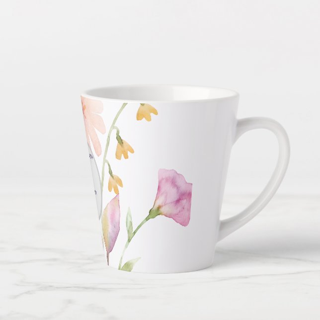 watercolor flower editable milchtasse (Rechts)