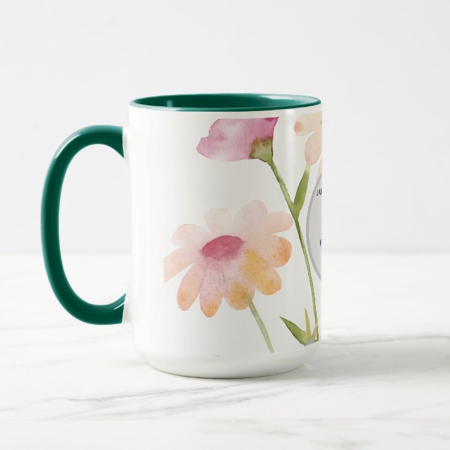 watercolor flower editable tasse (Links)
