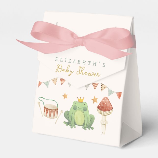 Watercolor Frog Niedlich Baby Toys Hallo Baby Gesc Geschenkschachtel (Vorderseite)