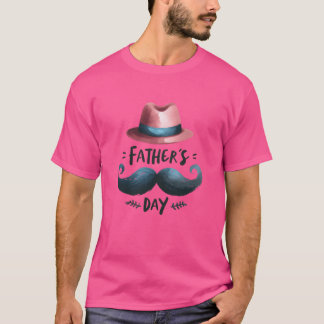 Watercolor Frohe Vatertag Shirt Design Freund