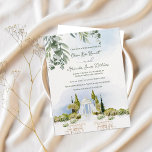 Watercolor Garden Pavilion Outdoor Wedding Einladungspostkarte<br><div class="desc">Watercolor Garden Pavilion Wedding Invitation | Estate Outdoor Ceremony Botanical Invite . Create a romantic first impression with this elegant Watercolor Garden Pavilion Wedding Invitation, designed for couples planning a refined outdoor celebration. This invitation features soft botanical greenery cascading from above and a hand-painted garden pavilion scene below, complete with...</div>