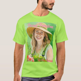 Watercolor Gardener T - Shirt