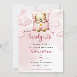 Watercolor Girl wir können schon frühzeitig auf Ba Einladung