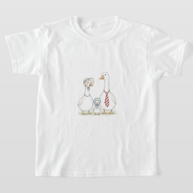 Watercolor Goose T-Shirts (Ablage )