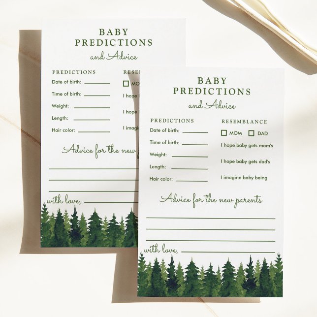 Watercolor Grüne Bäume Vorhersagen und Ratschläge (Von Creator hochgeladen)