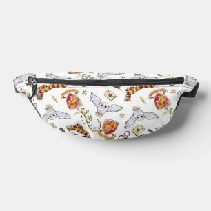 Watercolor GRYFFINDOR™ Hedwig-Muster Bauchtasche