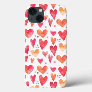 Watercolor HEARTS Case-Mate iPhone Hülle