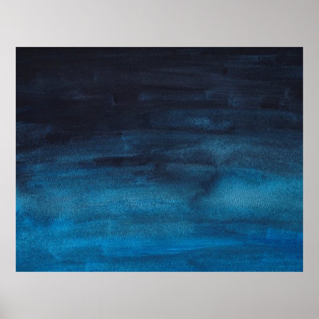 Watercolor-Hintergrunddesign Poster (Vorne)