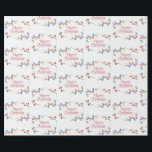 Watercolor Holly Berry Merry Christmas Wrapping P Geschenkpapier<br><div class="desc">Watercolor Holly Berry Frohe Weihnachten</div>
