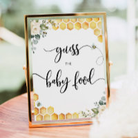 Watercolor Hummel raten Sie, das Babynahrung