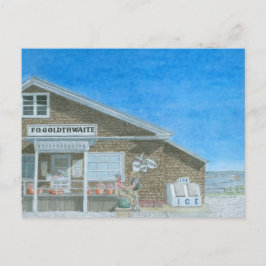 Watercolor im Hauptspeicher Postkarte