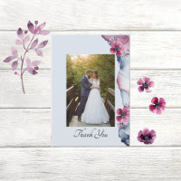 Watercolor Julia Floral Dankeschön Karte