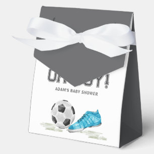 Watercolor-Junge All-Star-Fußball-Sport-Baby-Party Geschenkschachtel