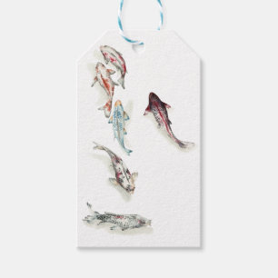 Watercolor Koi Fish Geschenkanhänger
