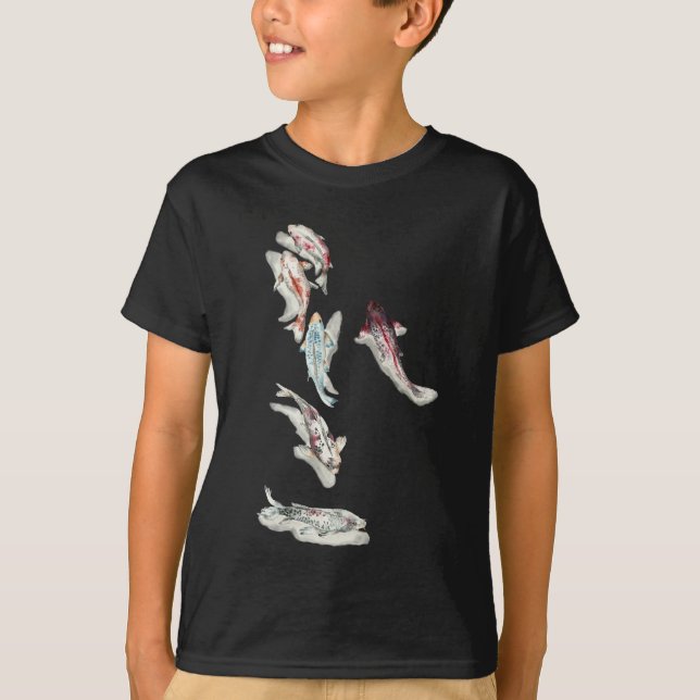Watercolor Koi Fish T-Shirt (Vorderseite)
