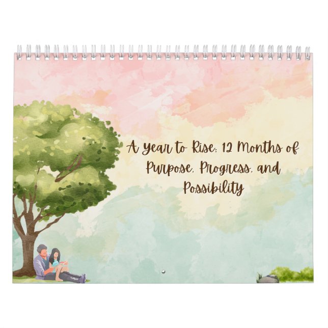Watercolor Landscapes Calendar – A Year of Scenic  Kalender (Titelbild)