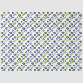 Watercolor Large Blueberry Pattern Tissue Paper Seidenpapier