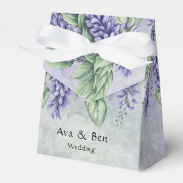 Watercolor Lavender Wisteria Wedding Geschenkschachtel
