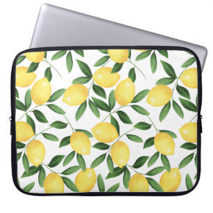 WATERCOLOR LEMONS LAPTOPSCHUTZHÜLLE