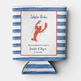 Watercolor Lobster Bake Engagement Party Dosenkühler
