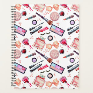 Watercolor-Makeup-Muster Planer
