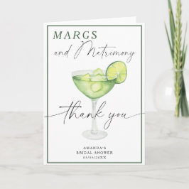 Watercolor Margarita Danke Brautparty