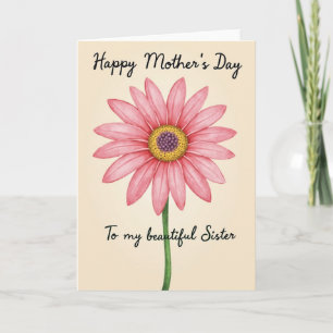 Watercolor Moms Tag Blüten Karte