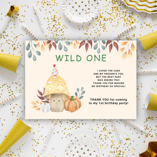 Watercolor niedlich Fliegenagrarparty zum ersten G Dankeskarte (Von Creator hochgeladen)