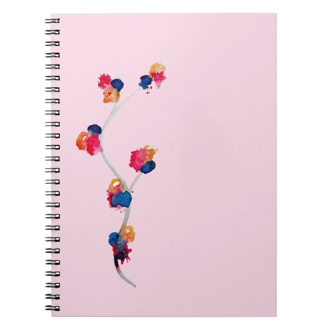 Watercolor-Notebook Notizblock (Vorderseite)