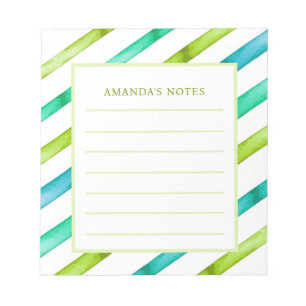 Watercolor Notepad Notizblock