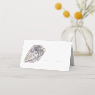 Watercolor Oyster Place Card Platzkarte