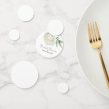 Watercolor Peony Flower | Bridal Shower