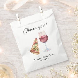 Watercolor Perfect Pair Brautparty Vielen Dank Geschenktütchen