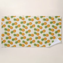 Watercolor Pineapples