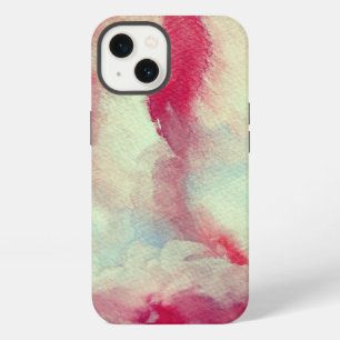 Watercolor Pink Art Apple iPhone 7, Tough Xtreme 13 Hülle