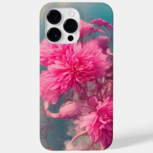 WATERCOLOR PINK FANTASY CHRYSANTHEMEN Case-Mate iPhone 14 PRO MAX HÜLLE