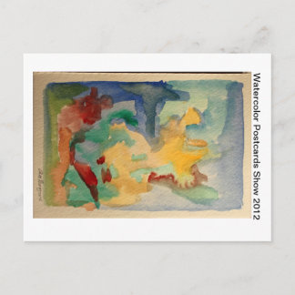 Watercolor Postcards Show Album 2 nr 5 Postkarte