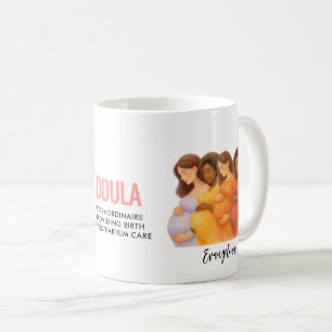 Watercolor Professional Geburts- und Nachgeburts-D Kaffeetasse