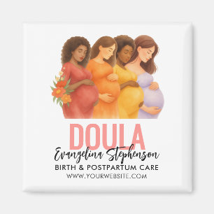 Watercolor Professional Geburts- und Postpartum-Do Magnet