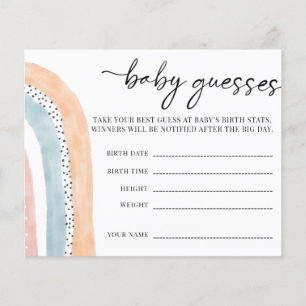 Watercolor Rainbow Baby Shooting Baby Ratings
