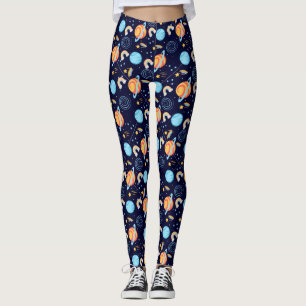 Watercolor-Regenbogen-Galaxie personalisierte Mädc Leggings