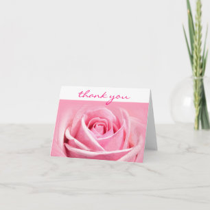 Watercolor-Rosen-Blumen-Dankeschön-Schriftzug-Vorl Dankeskarte
